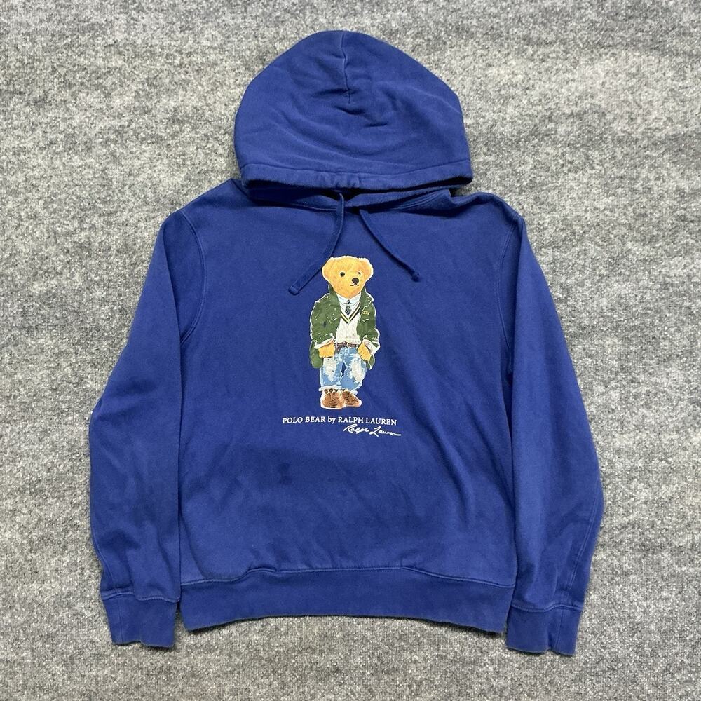Polo Ralph Lauren Polo Bear Blue Hoodie Men’s Size M